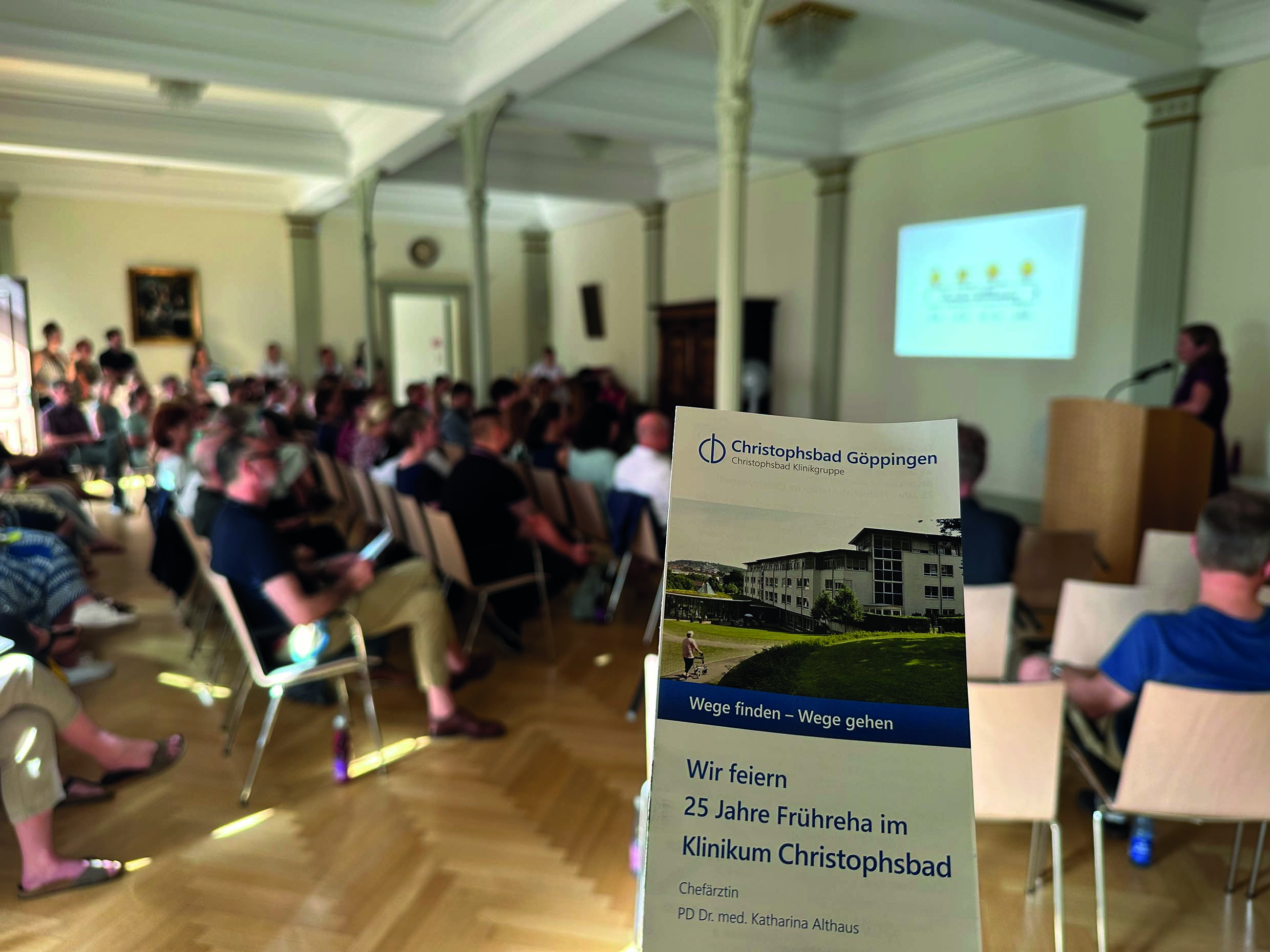 Bedeutendes Jubiläum: Das Klinikum Christophsbad feierte kürzlich 25 Jahre Frührehabilitation