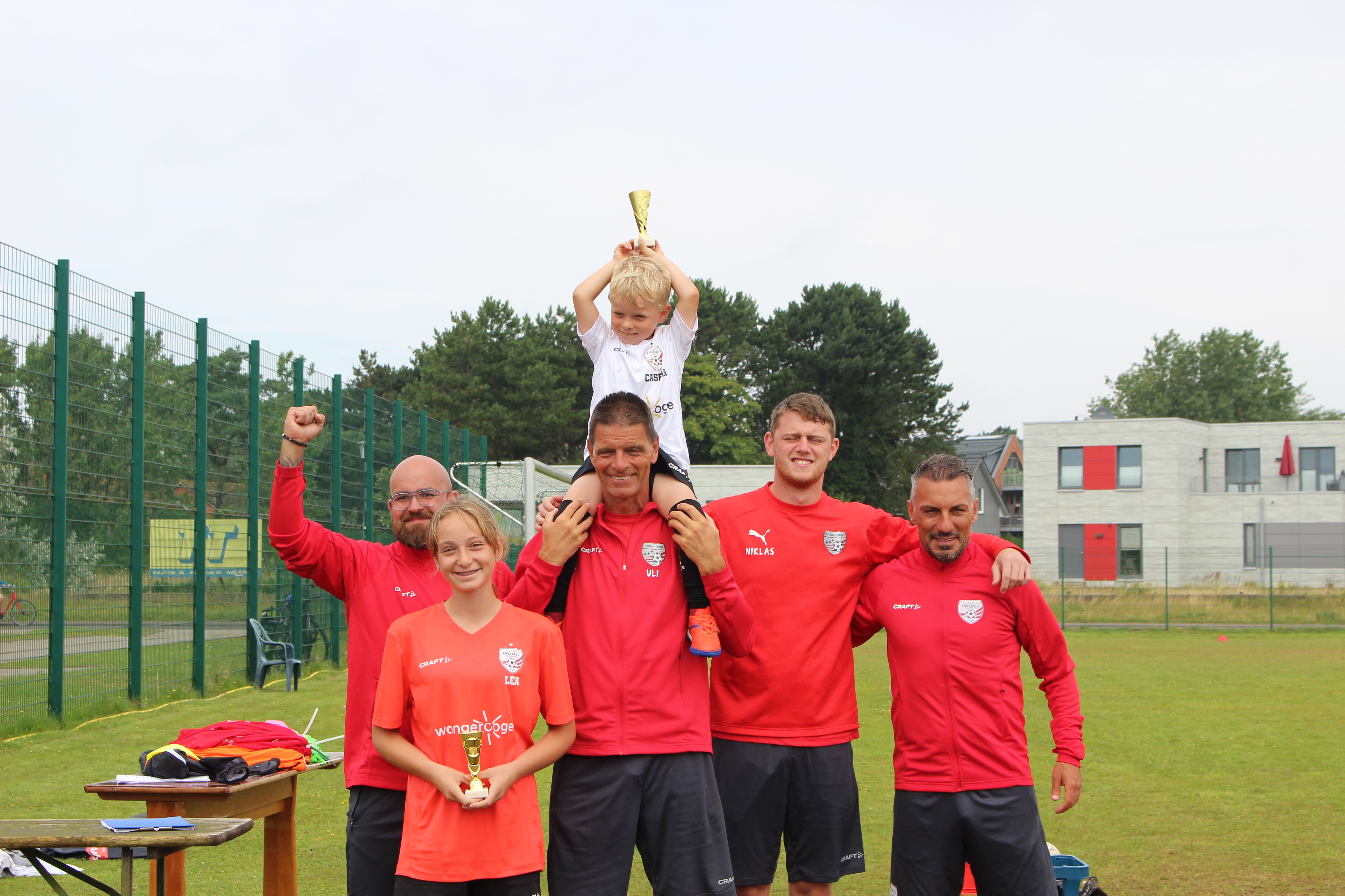 Erstes Fußballcamp auf Wangerooge beendet