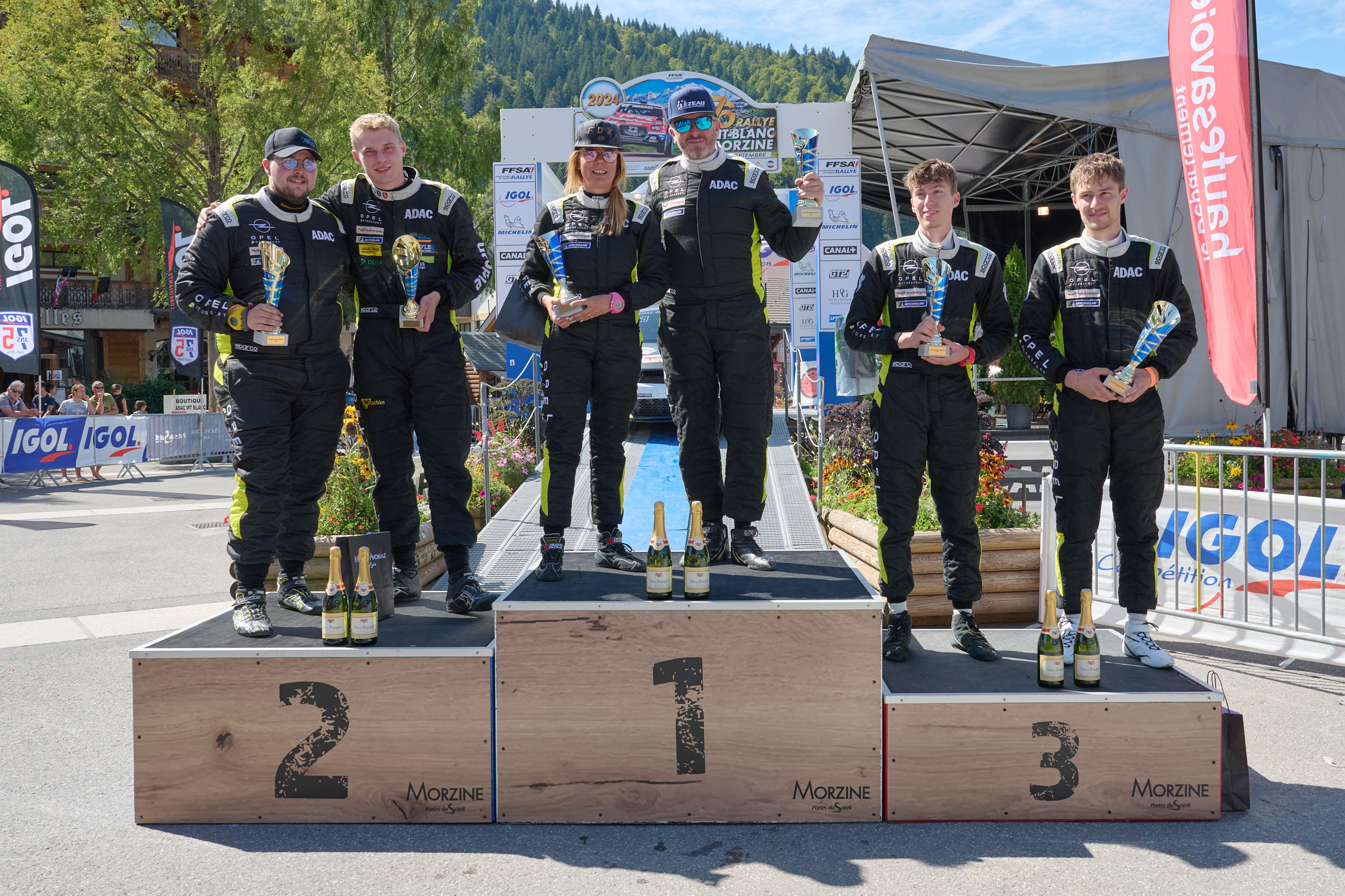 ADAC Opel Electric Rallye Cup 2024: Luca Pröglhöf weiter auf Titelkurs